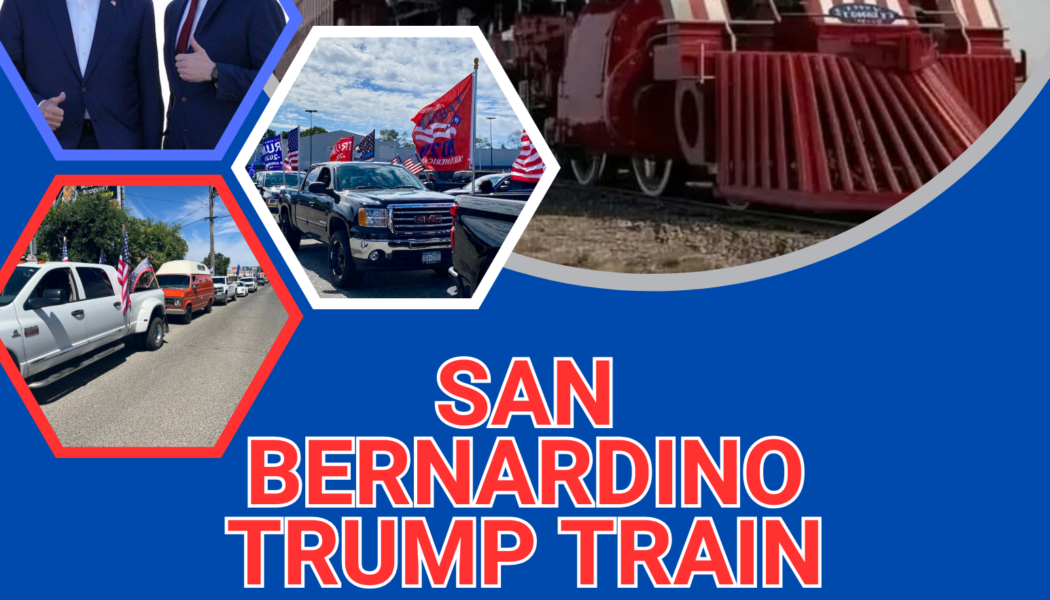 San Bernardino Republican Women Trump Caravan