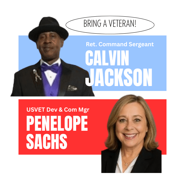 Sachs & Jackson to Appear at Bring a Vet to Lunch Day