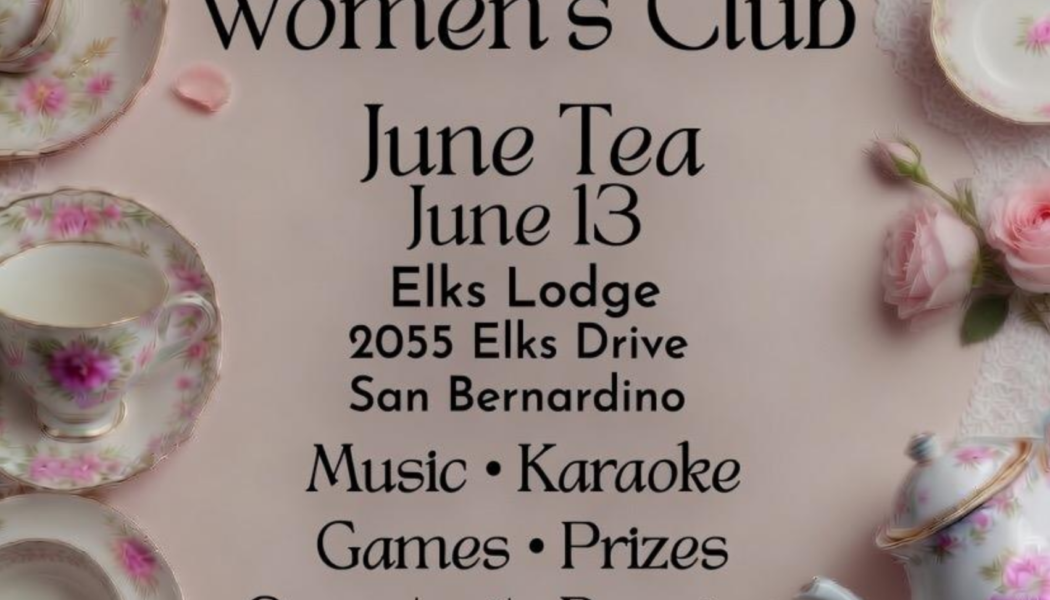 SBRW Features June Tea at the Elks’ Lodge June 13, 2026